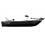 AQUA BASS BOAT 370 noir RIGIFLEX