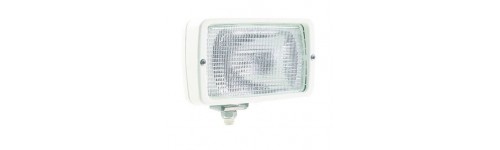 PROJECTEUR DE PONT 7118 blanc - H3 - 55W/12V lentille structurée