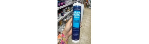 SILICONE MARINE BLANC